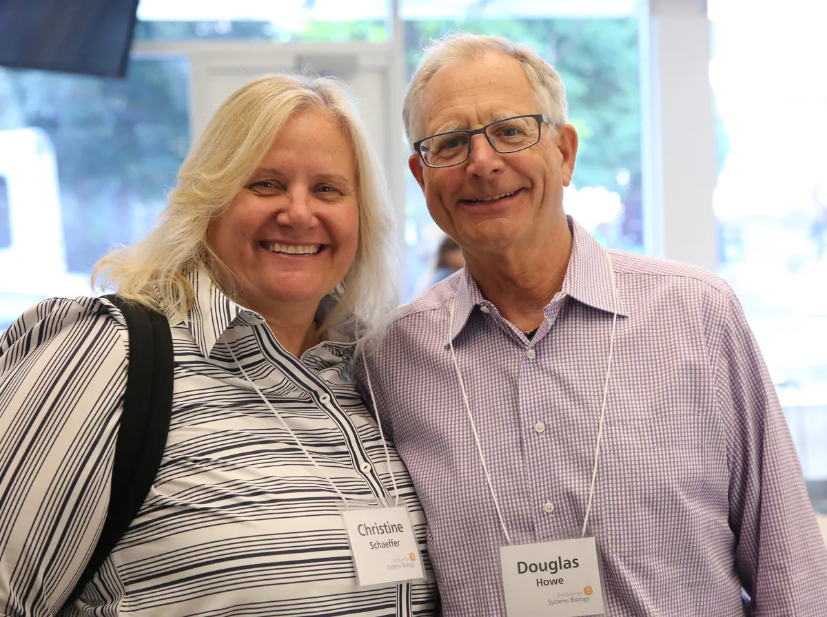 ISB Board Members Dr. Christine Schaeffer and Douglas Howe